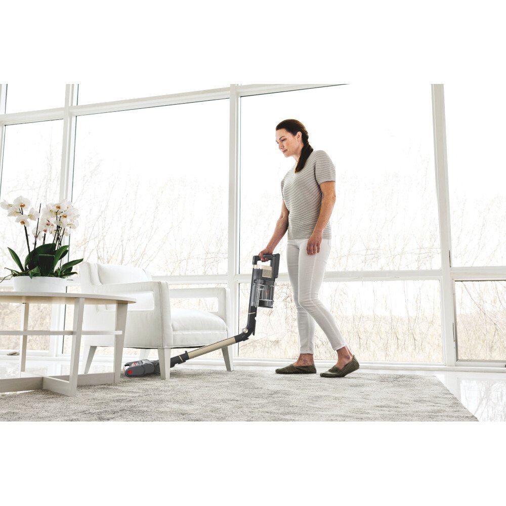 Shark IZ400UKT Stratos Anti Hair Wrap Plus Pet Pro Cordless Vacuum [Single Battery], Copper
