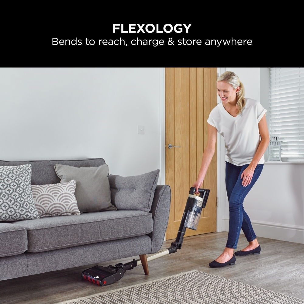 Shark IZ400UKT Stratos Anti Hair Wrap Plus Pet Pro Cordless Vacuum [Single Battery], Copper