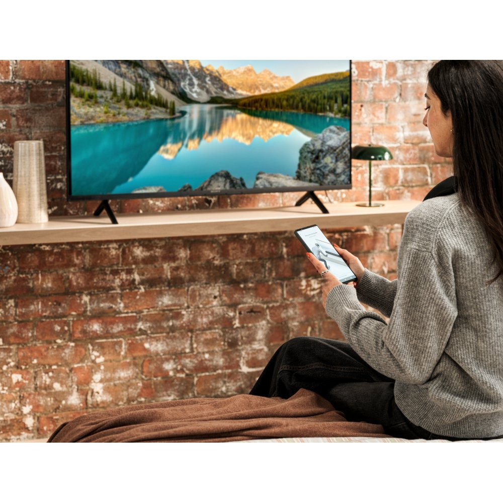 Sony K43S38BP.UKA BRAVIA 3 43" LED Smart Television, 4K Ultra HD, Black, E Rated