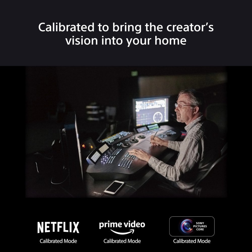 Sony K55S38BP.UKA BRAVIA 3 55" LED Smart Television, 4K Ultra HD, Black, F Rated