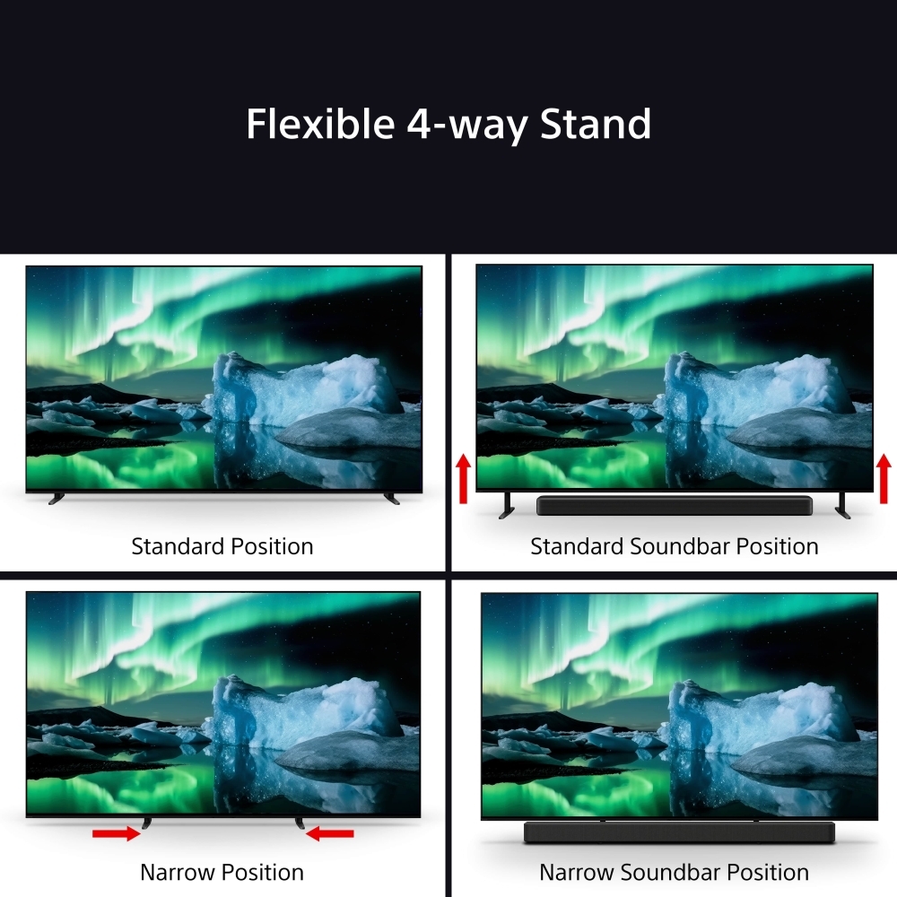 Sony K65XR8AU 65" OLED Smart Television, 4K Ultra HD, Black, E Rated