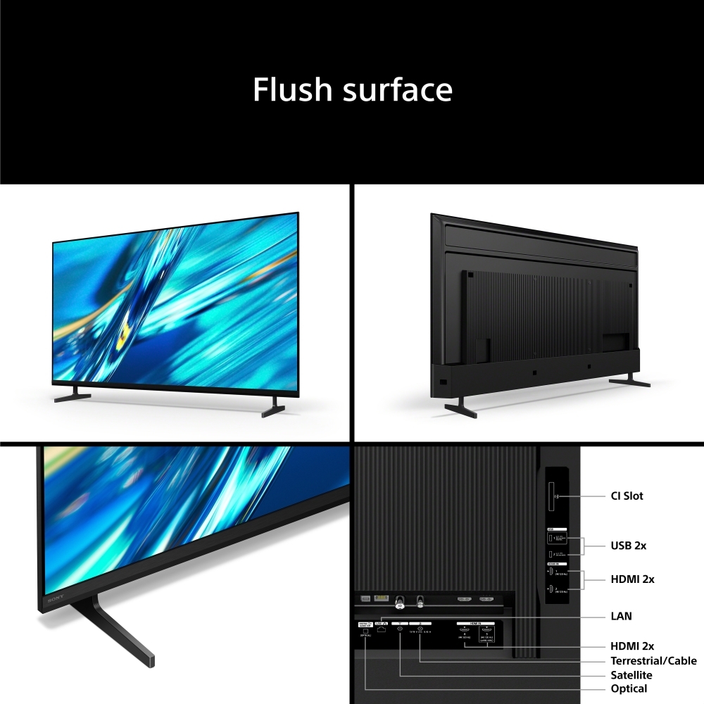 Sony K75XR38M2PB BRAVIA 3 II 75" LED Smart Television, 4K Ultra HD, Black, E Rated