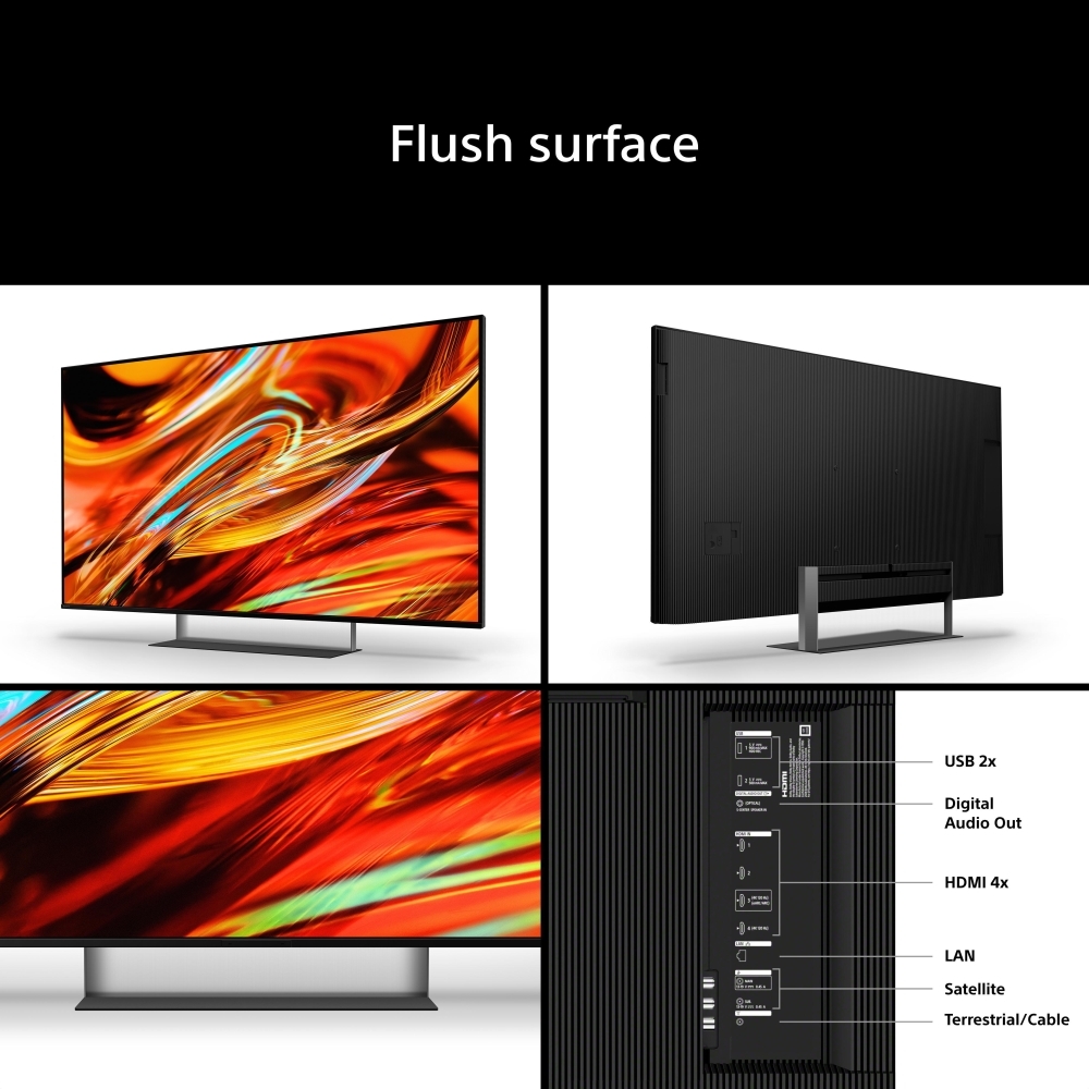 Sony K75XR75M2PB.UKA 75" Mini RGB Smart Television, 4K Ultra HD, Black, C Rated