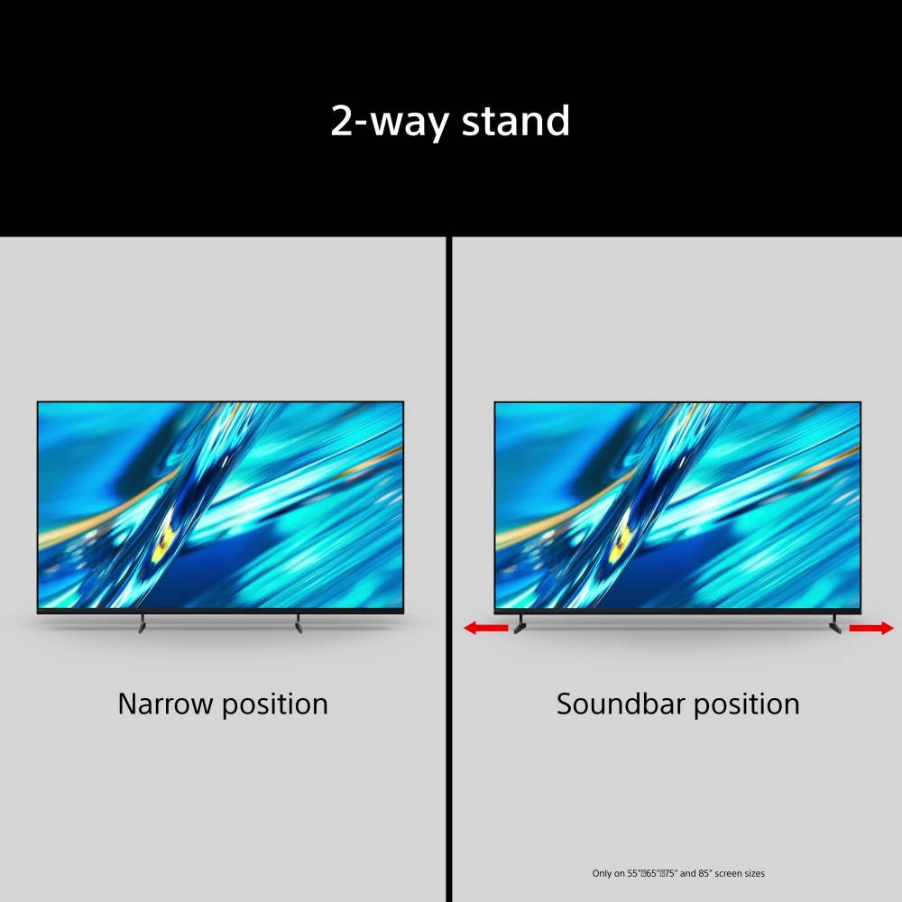 Sony K85XR38M2PB BRAVIA 3 II 85" LED Smart Television, 4K Ultra HD, Black, E Rated