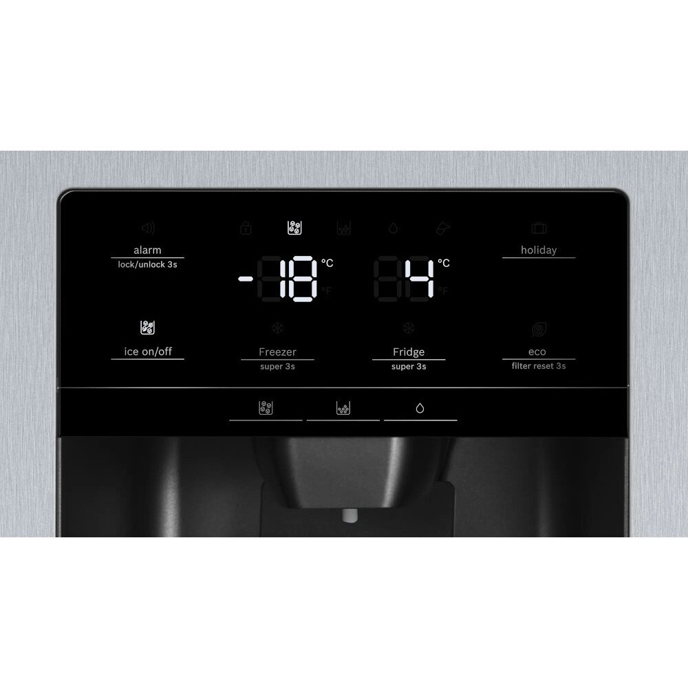 Buy Bosch Series 6 KAD93VIFPG American Fridge Freezer Inox Marks