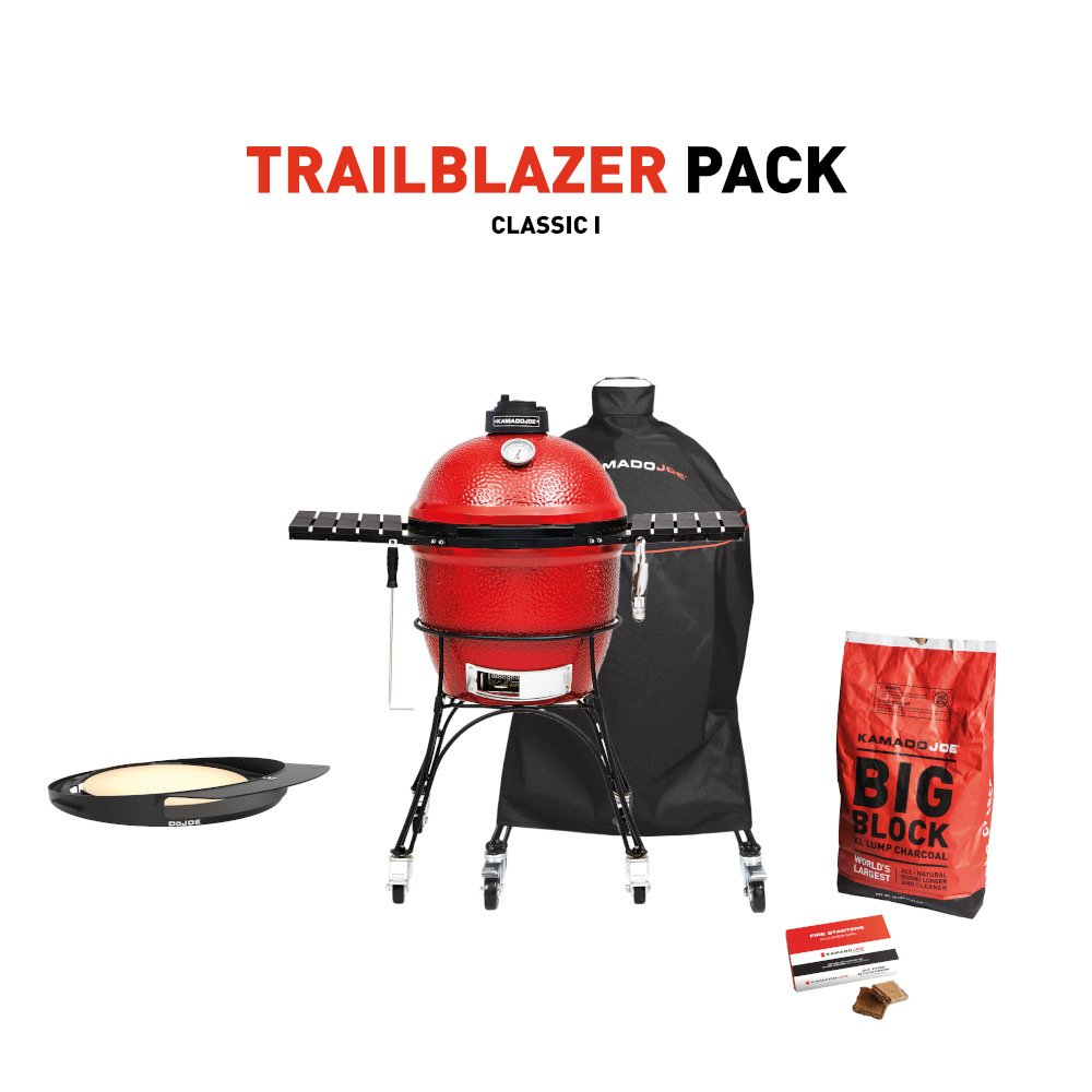 Kamado Joe Classic I with Trailblazer Pack