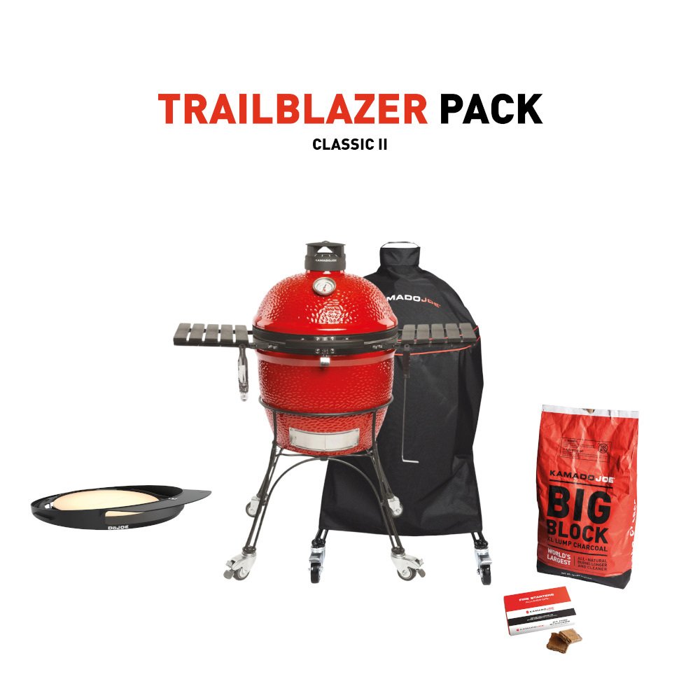 Kamado Joe Classic II with Trailblazer Pack