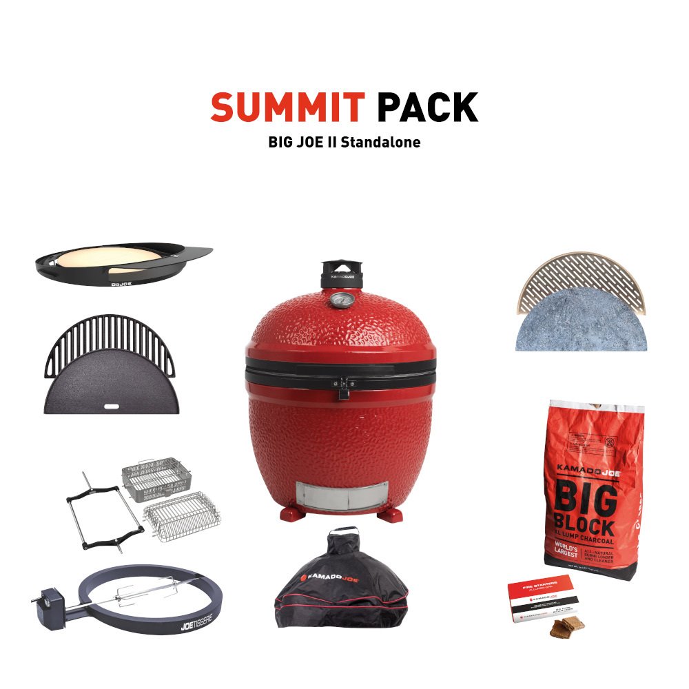 Kamado Joe Big Joe II Stand-Alone with Summit Pack