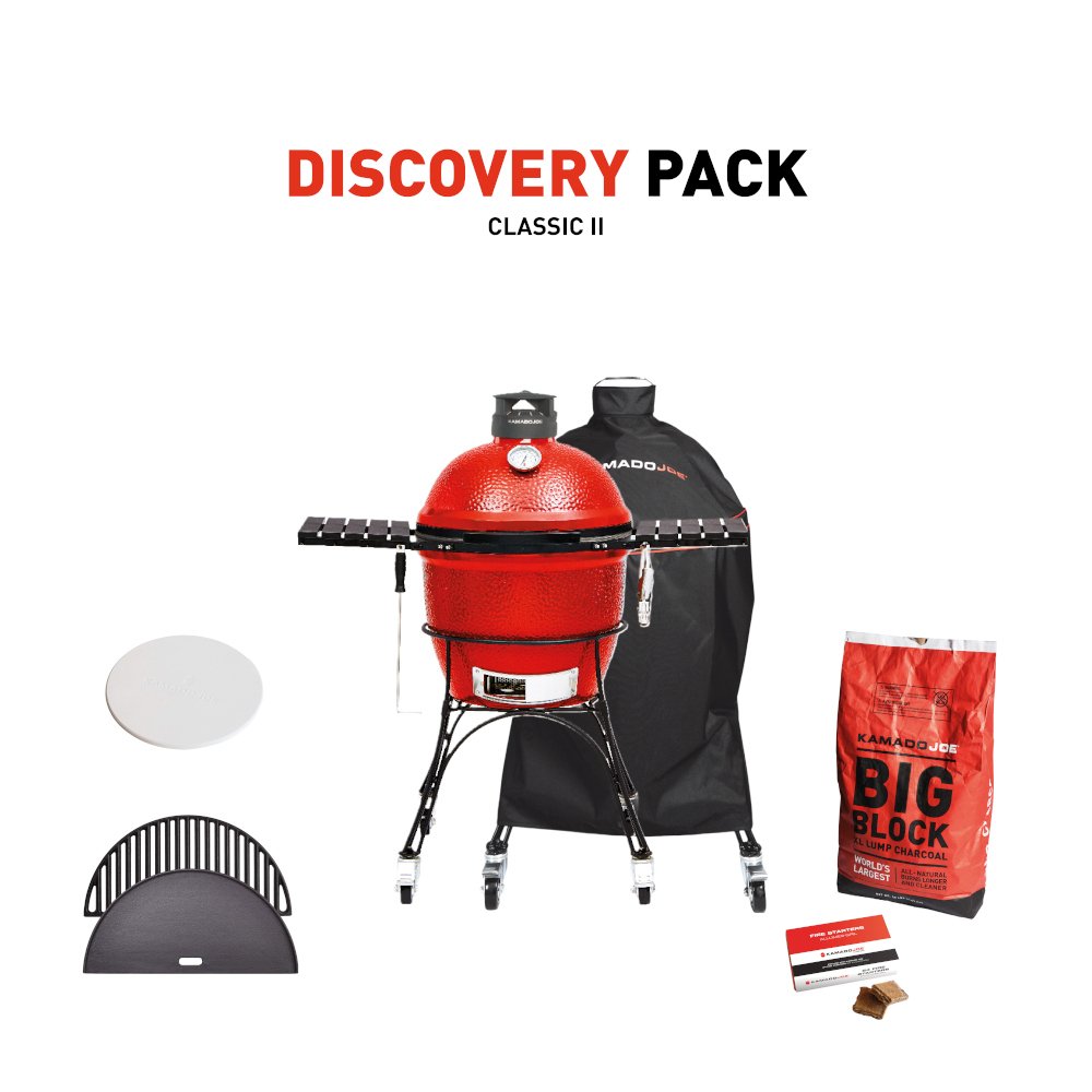 Kamado Joe Classic II with Discovery Pack