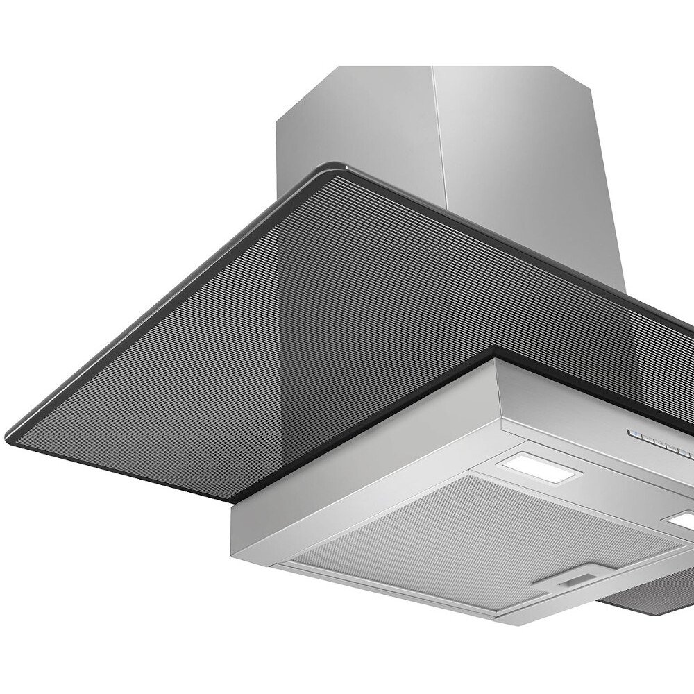 Smeg KBT900VE 90cm Chimney Cooker Hood, Stainless Steel, B Rated