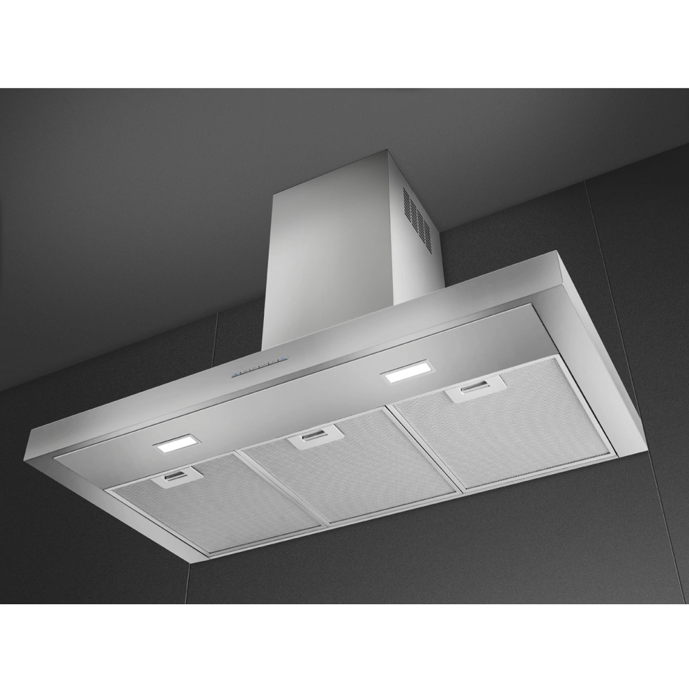 Smeg KBT900XE 90cm Chimney Cooker Hood, Stainless Steel, A Rated