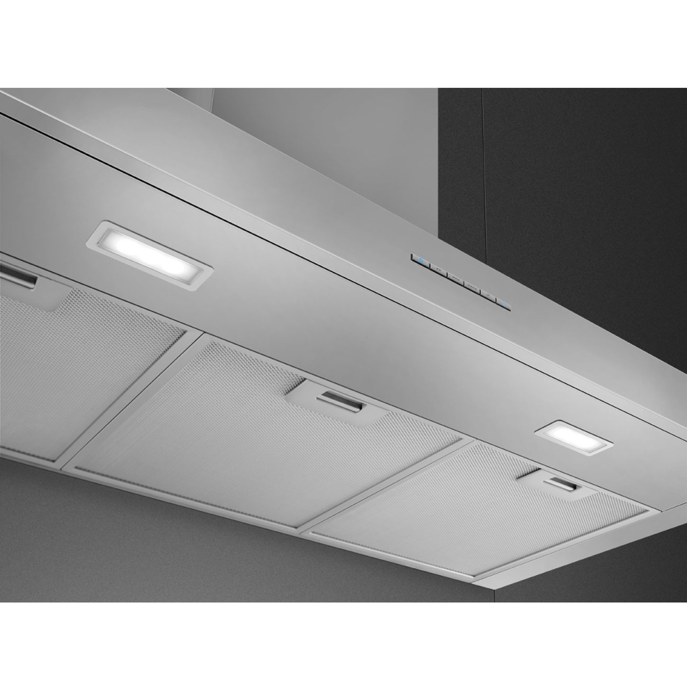 Smeg KBT900XE 90cm Chimney Cooker Hood, Stainless Steel, A Rated