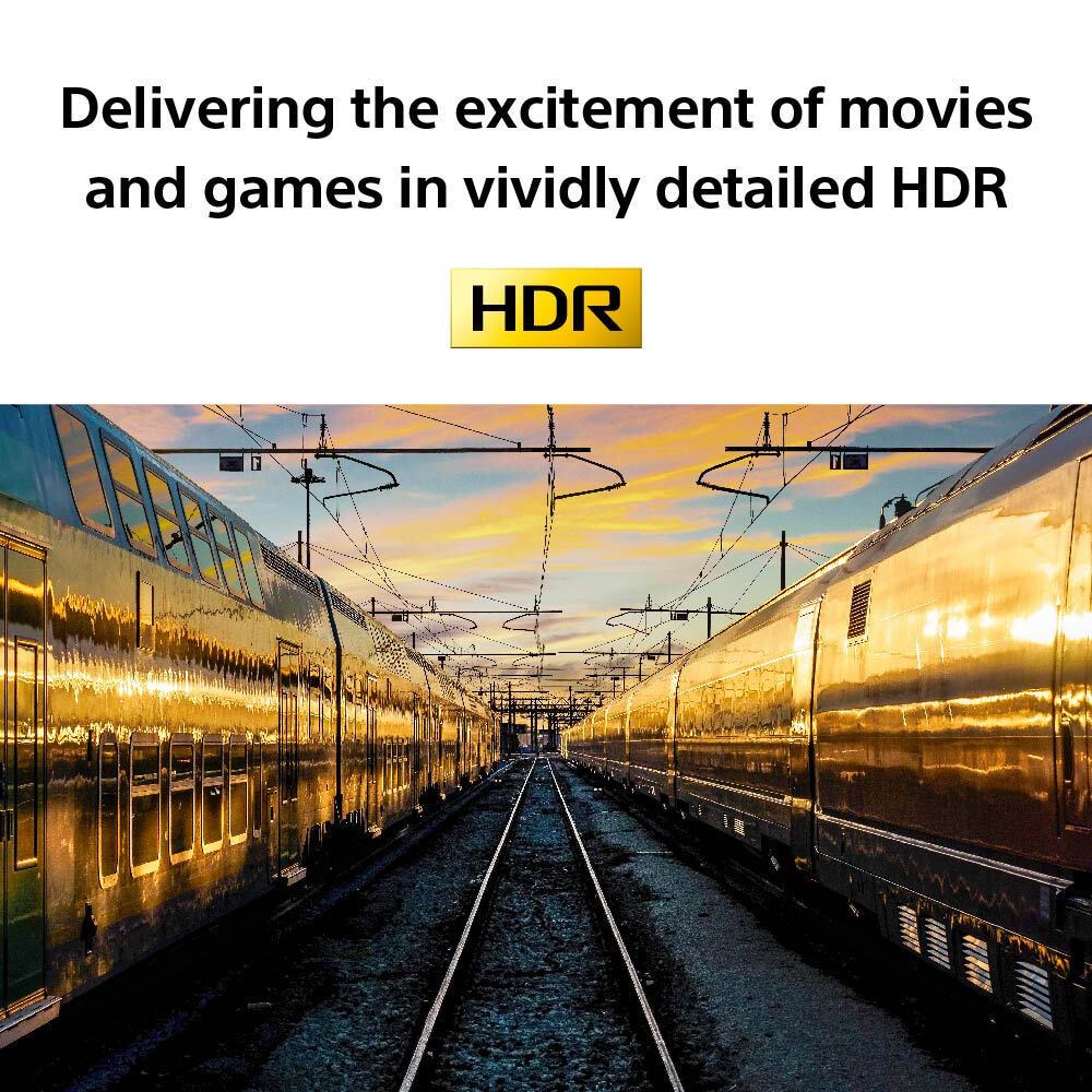 Sony KD32W800P1U W800 32" LED HD Ready HDR Smart Android TV, Black, F Rated