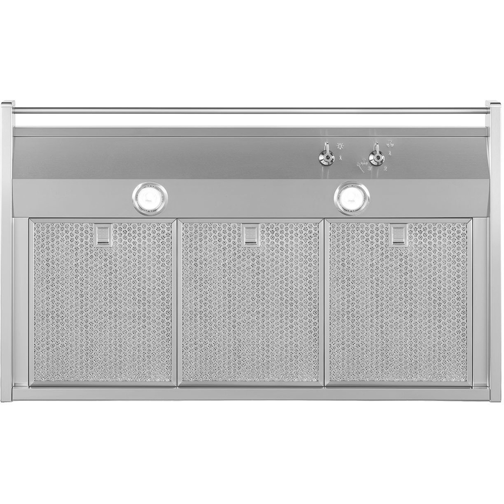 Smeg KD90HXE Opera 90cm Chimney Cooker Hood, Stainless Steel, A+ Rated