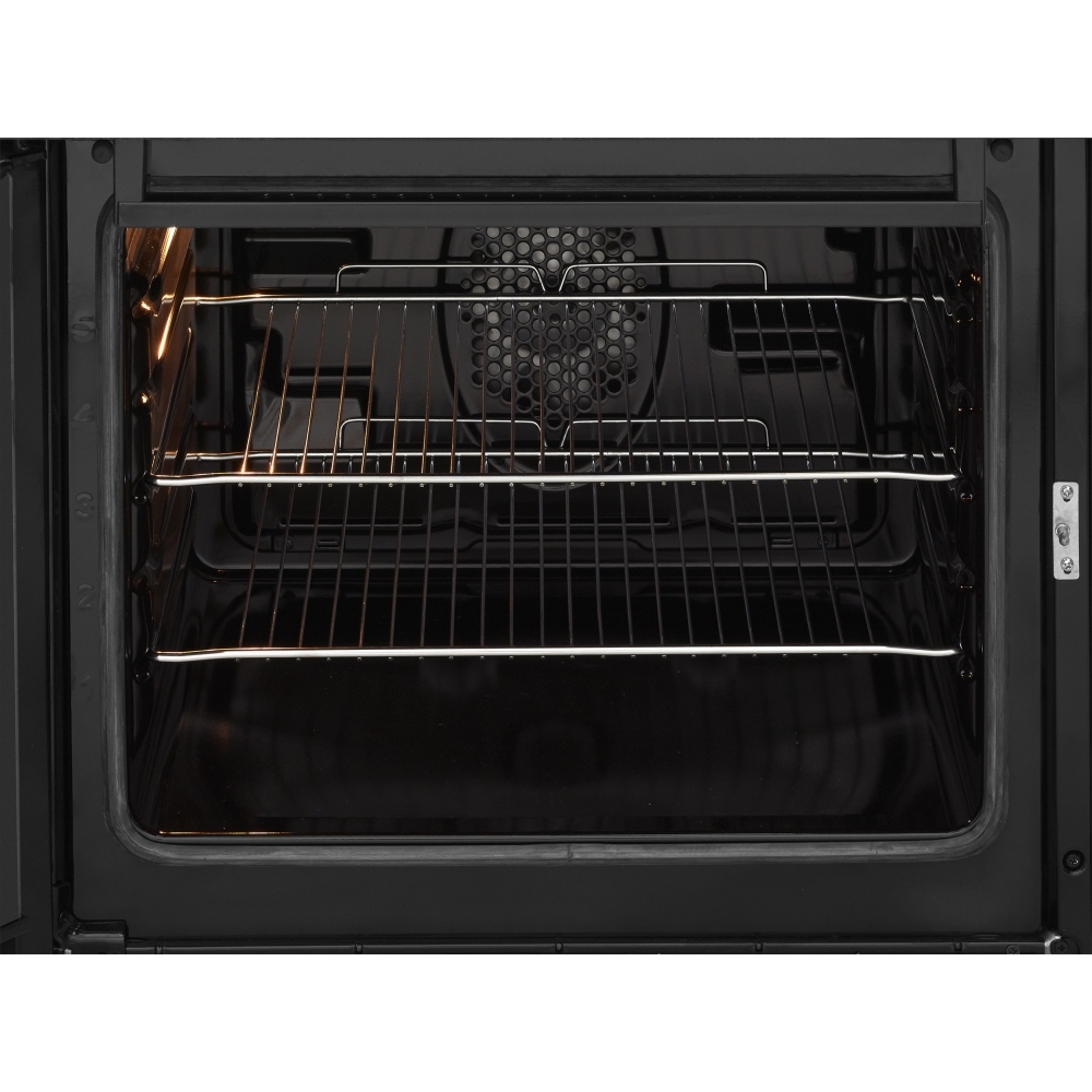 Beko KDC653K Ceramic Electric Cooker with Double Oven, Black, A Rated