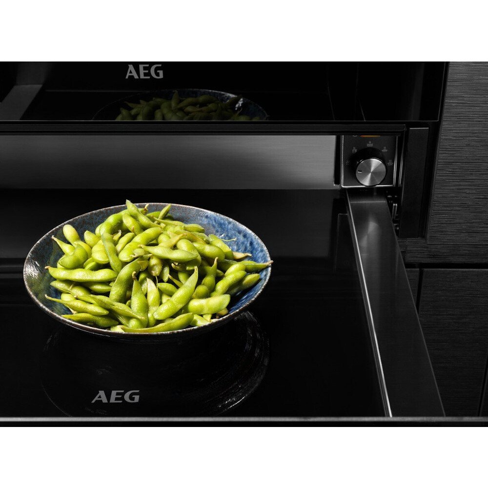 AEG KDE911424B Warming Drawer, Black Marks Electrical