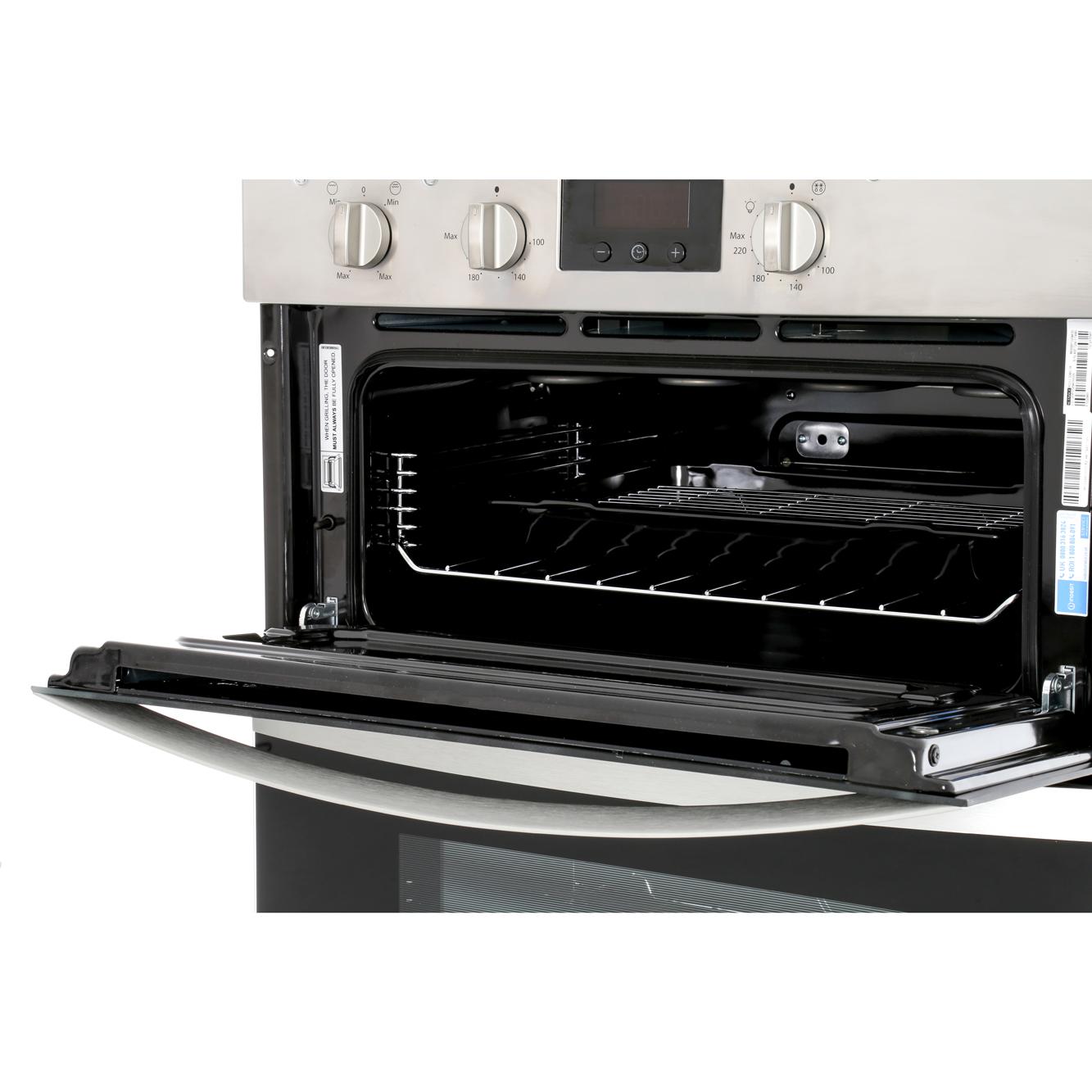 Buy Indesit KDU3340IX Double Built Under Electric Oven Inox Marks