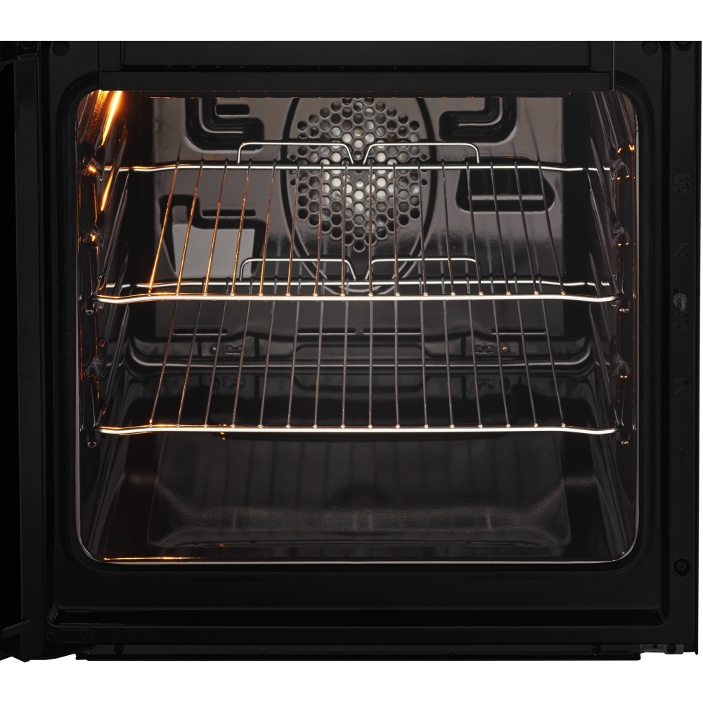 Beko KDVC563AK Ceramic Electric Cooker with Double Oven, Black, A Rated