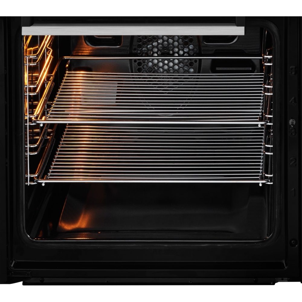 Beko KDVF100X 100cm Dual Fuel Range Cooker, Stainless Steel, A Rated