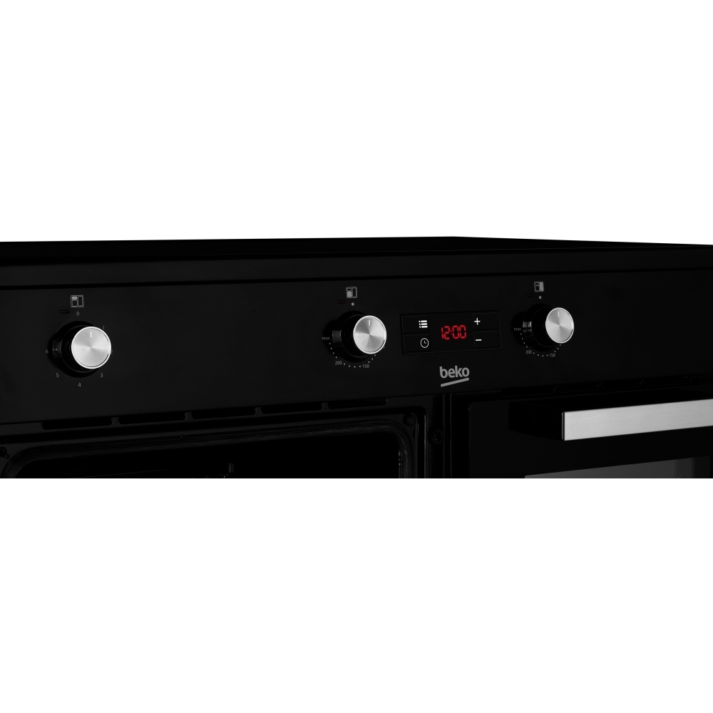 Beko KDVI90K 90cm Induction Range Cooker, Black, A Rated