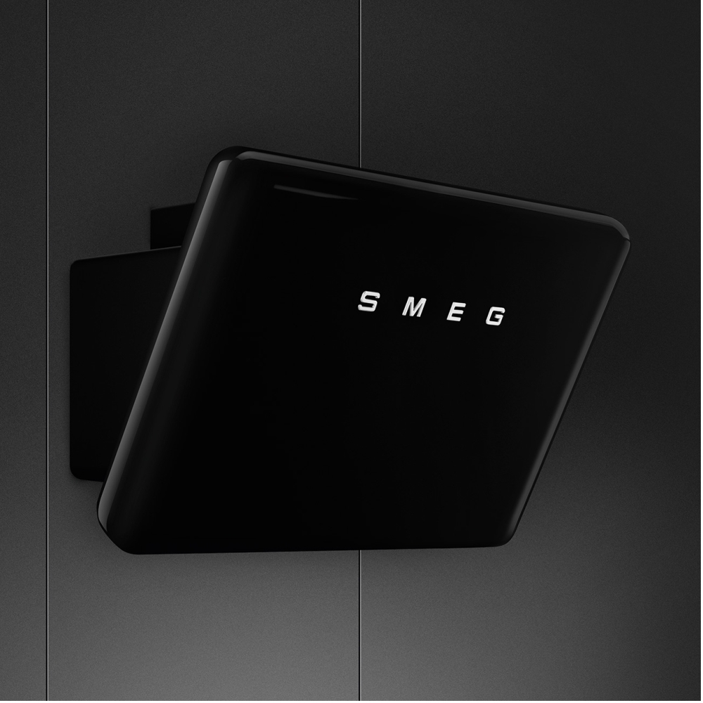 Smeg KFAB84BL 70cm Chimney Cooker Hood