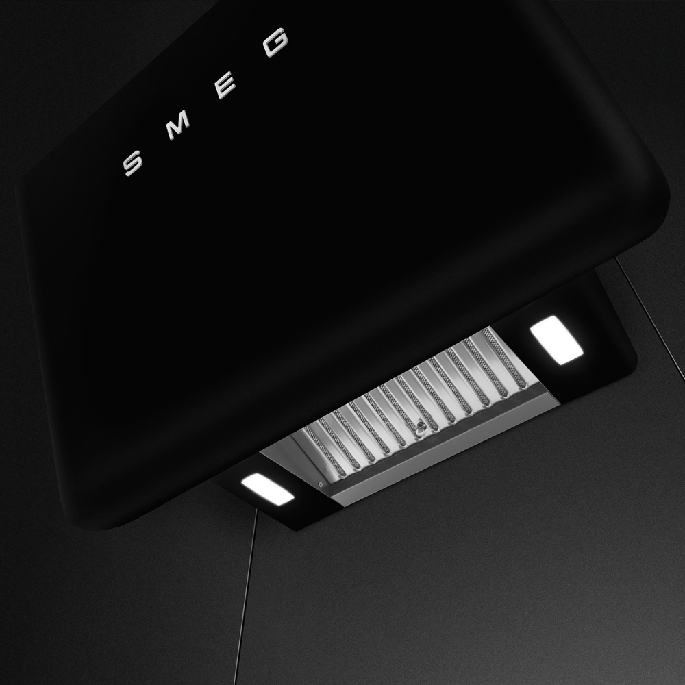 Smeg KFAB84MB 70cm Chimney Cooker Hood