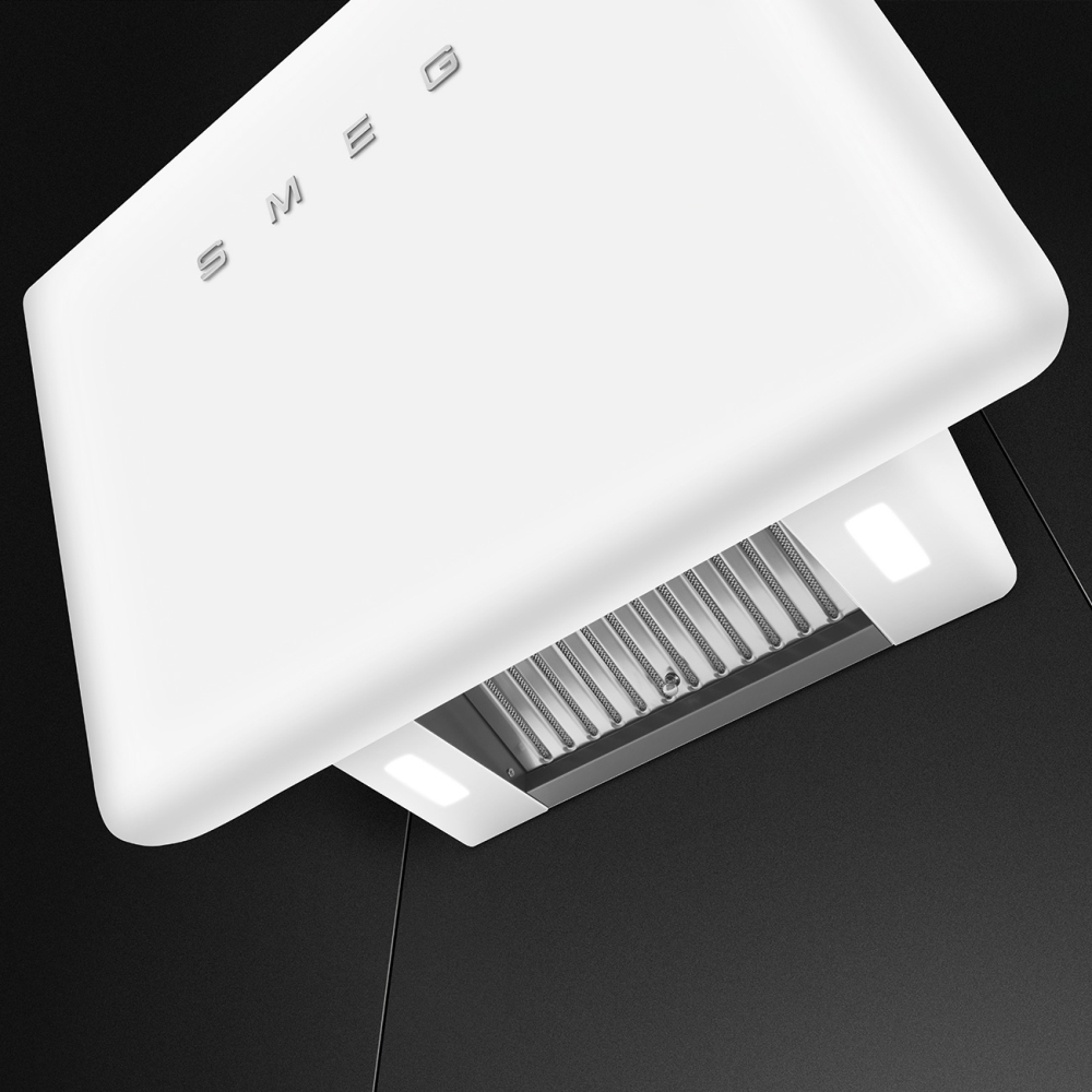 Smeg KFAB84MW 70cm Chimney Cooker Hood