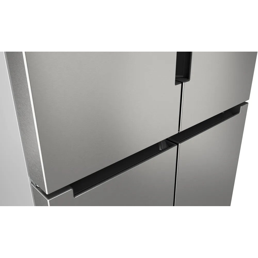 Bosch KFN96APEAG Series 4 American Fridge Freezer,  Non-Plumbed, Stainless Steel, E Rated