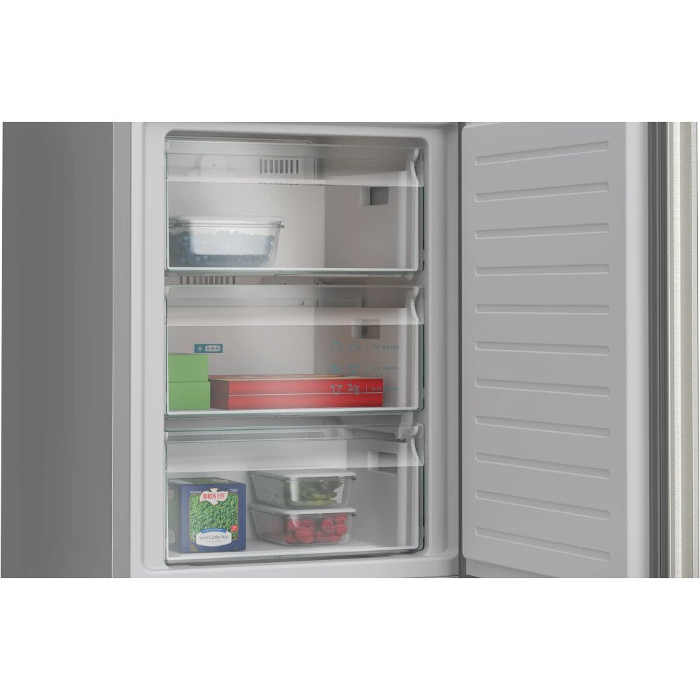 Siemens KG36NVICG Total No Frost Fridge Freezer, 60/40, Stainless Steel, C Rated