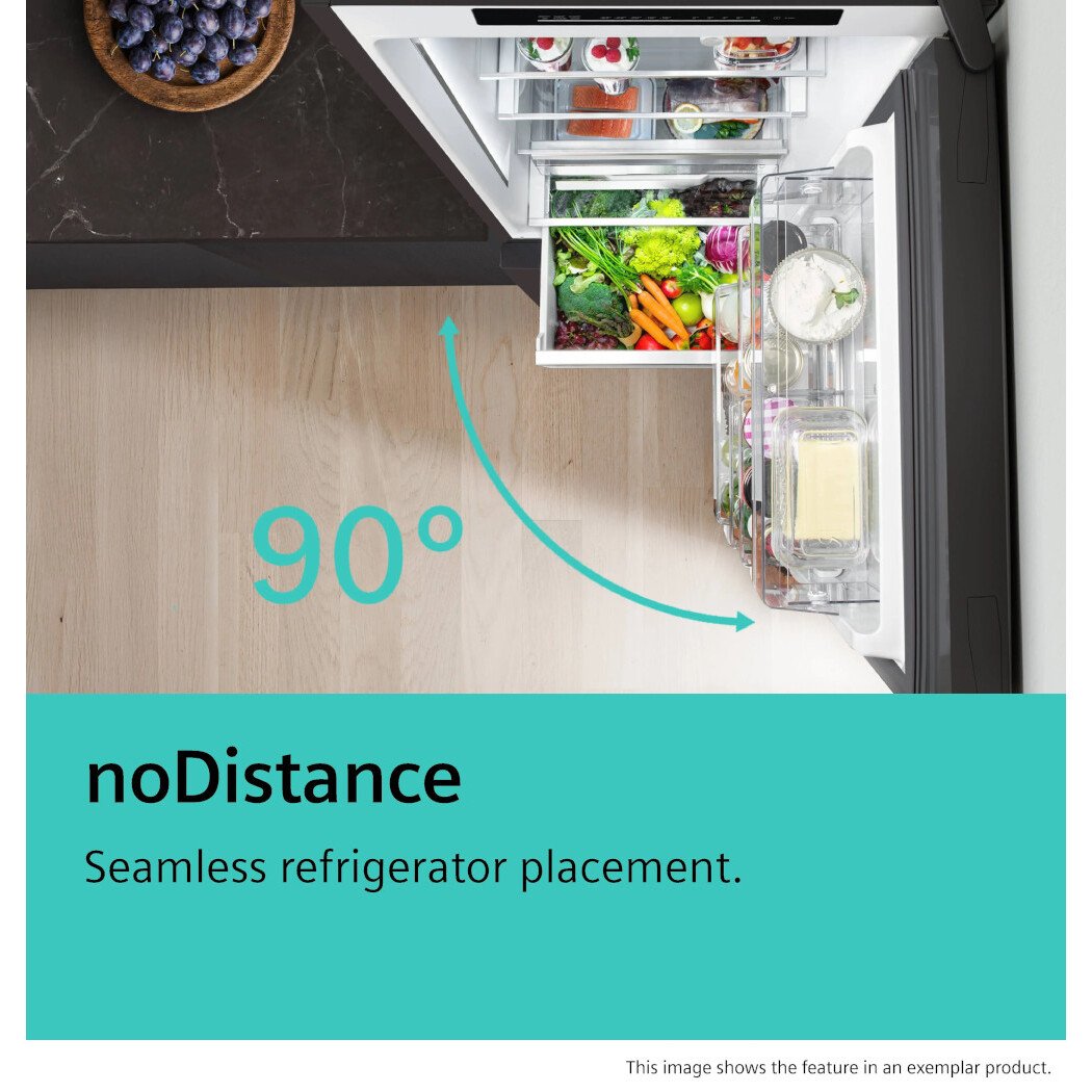 Siemens KG36NVICG Total No Frost Fridge Freezer, 60/40, Stainless Steel, C Rated