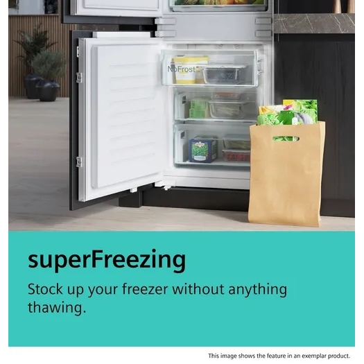 Siemens KG39NAIAU iQ500 Total No Frost Fridge Freezer, 70/30, Stainless Steel, A Rated