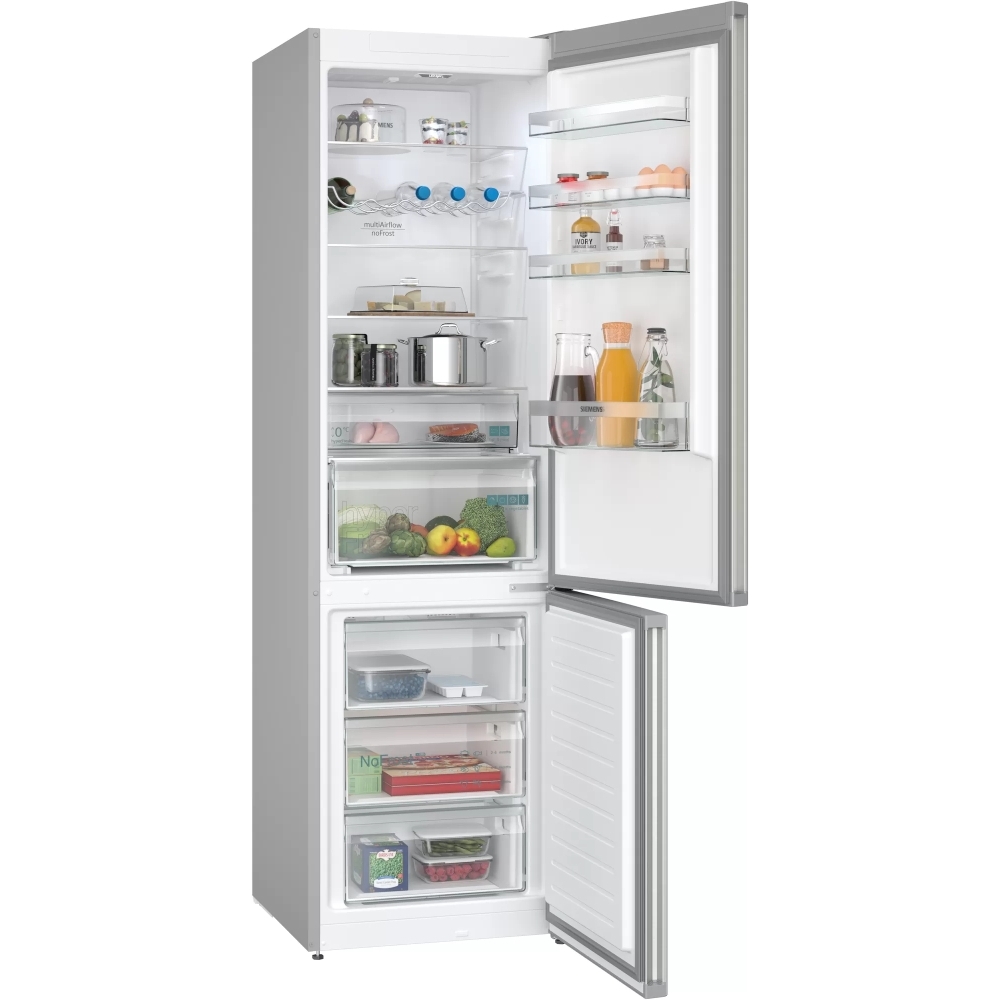 Siemens KG39NXIBF iQ300 No Frost Fridge Freezer, 70/30, Stainless Steel, B Rated