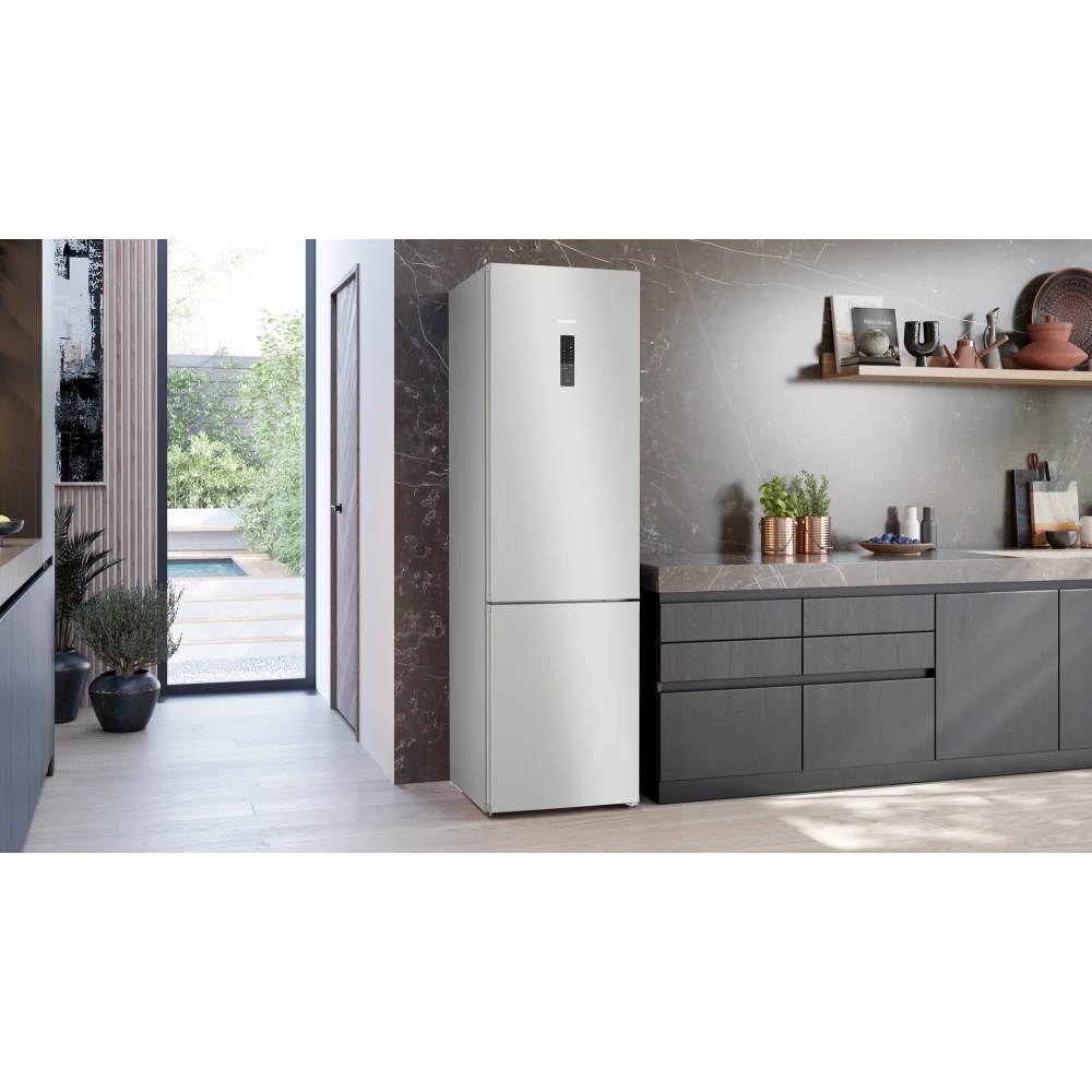 Siemens KG39NXIBF iQ300 No Frost Fridge Freezer, 70/30, Stainless Steel, B Rated