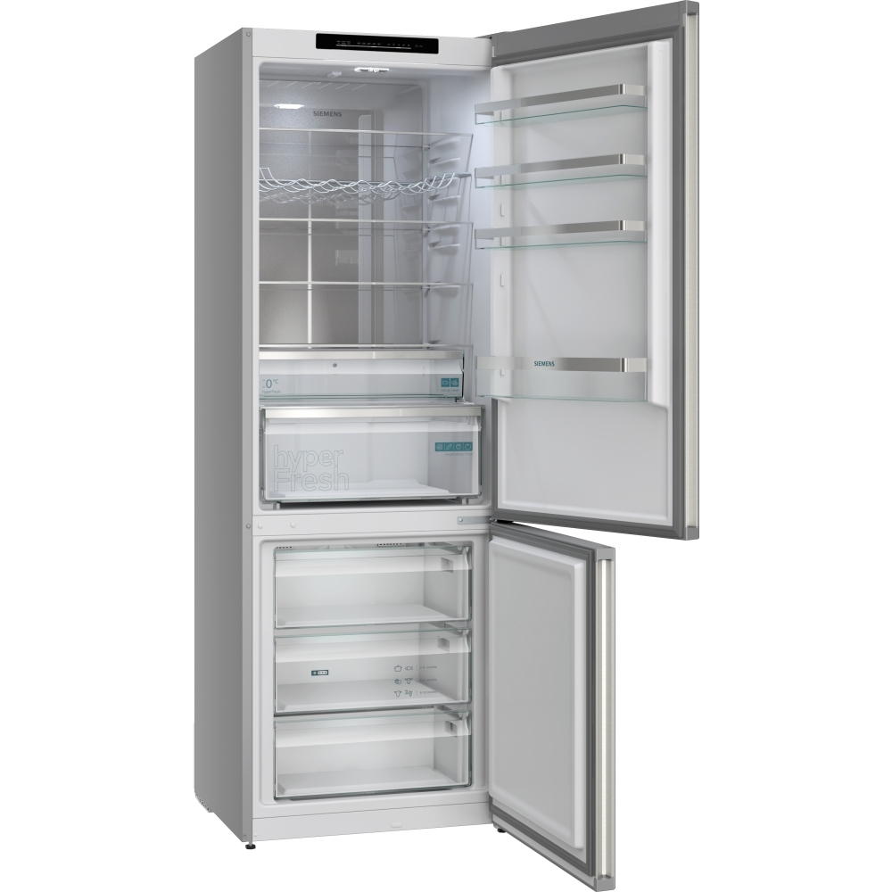 Siemens KG49NVIBG Total No Frost Fridge Freezer, 70/30, Stainless Steel, B Rated
