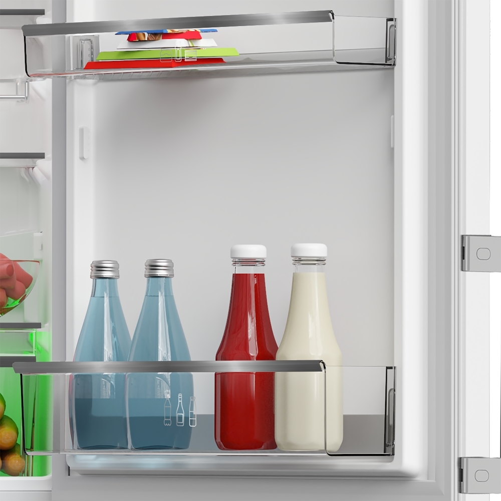 Blomberg KGM4574V Frost Free Fridge Freezer, 50/50, White, E Rated