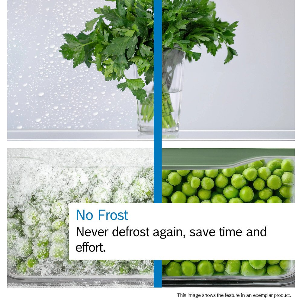 Bosch KGN392LAGG Series 4 Total No Frost Fridge Freezer, 70/30, Stainless Steel, A Rated