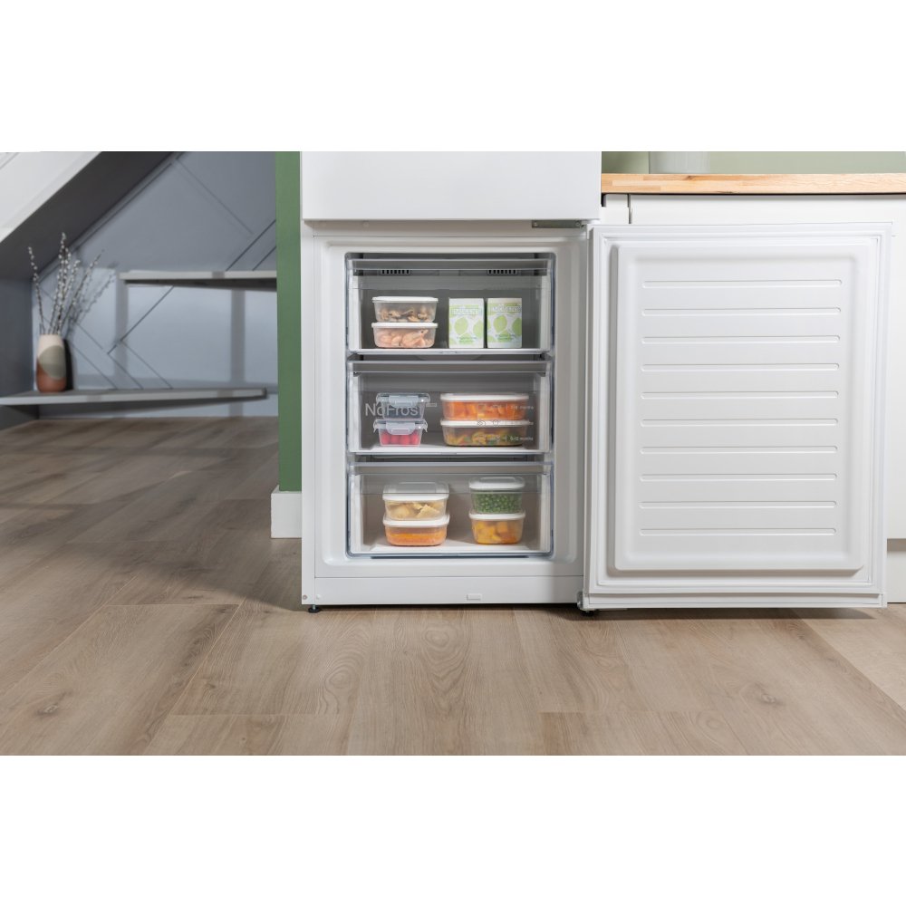 Bosch KGN392WDFG Series 4 No Frost Fridge Freezer, 70/30, White, D Rated