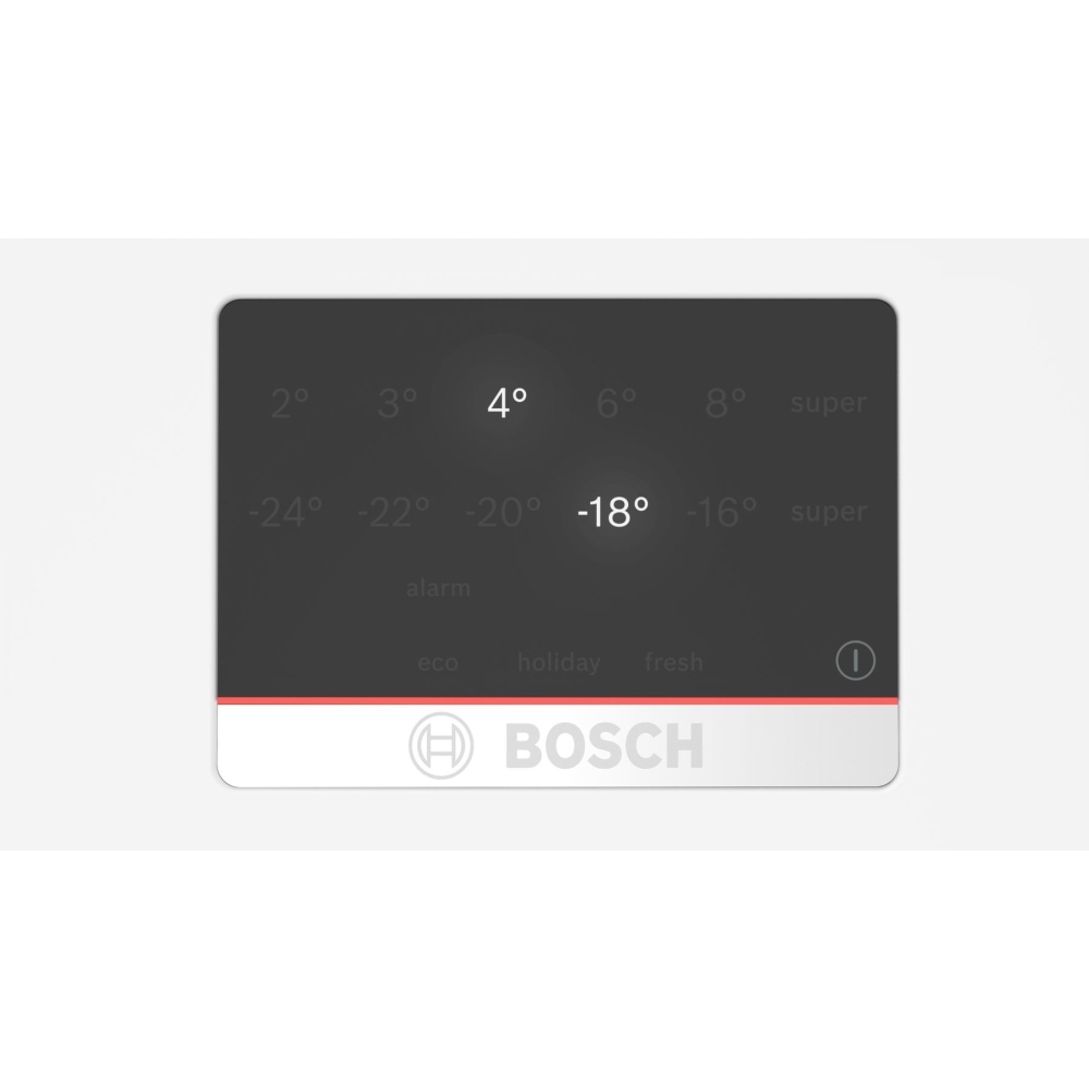 Bosch KGN39AWCTG Series 6 Frost Free Fridge Freezer, 70/30, White, C Rated