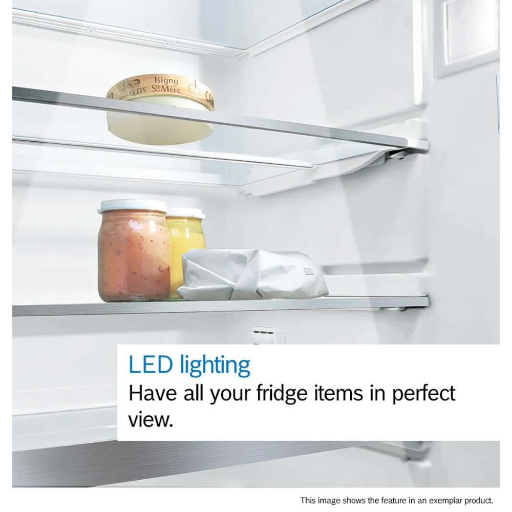 Bosch KGV336WEAG Series 4 Low Frost Fridge Freezer, 60/40, White, E Rated