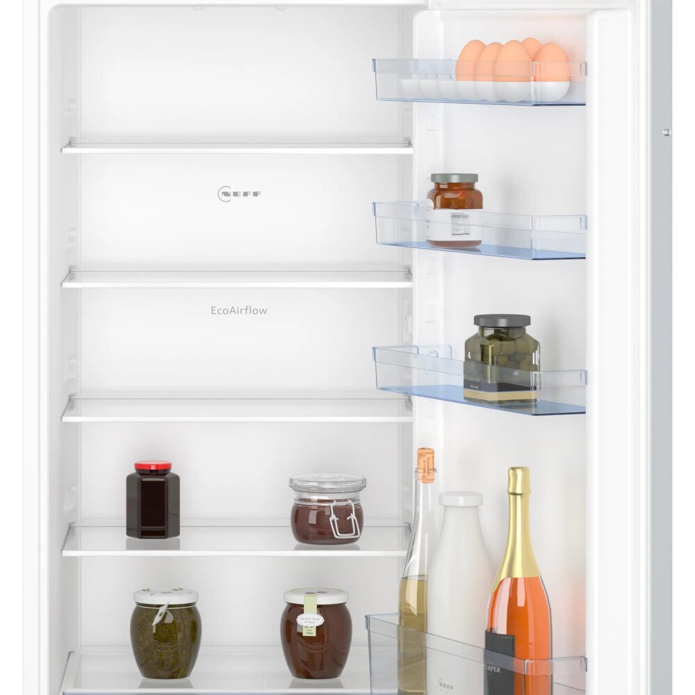 Neff KI1411SE0 N30 BuiltIn Larder Fridge, Sliding Hinge, White, E