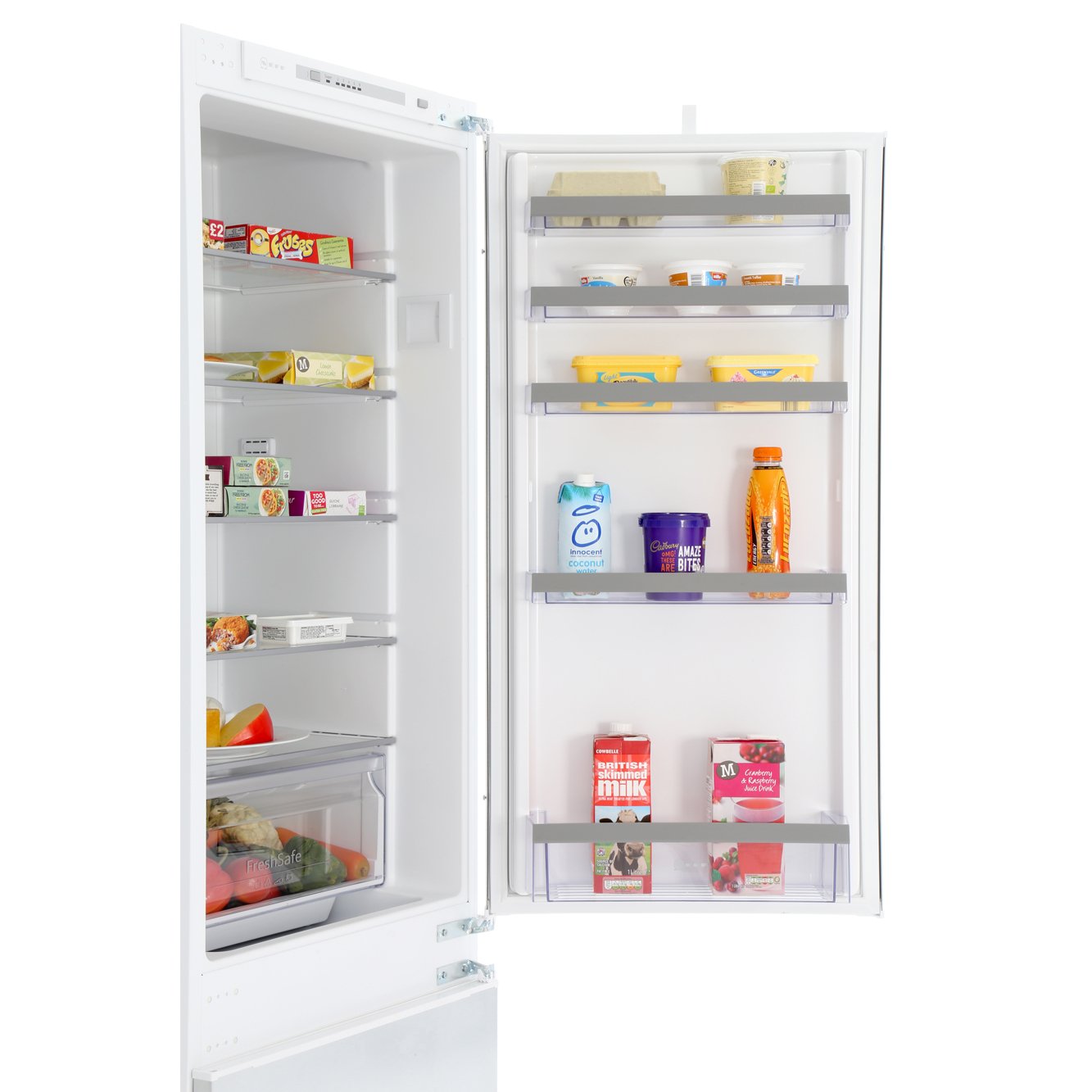 Buy Neff KI5872S30G Low Frost Integrated Fridge Freezer White Marks