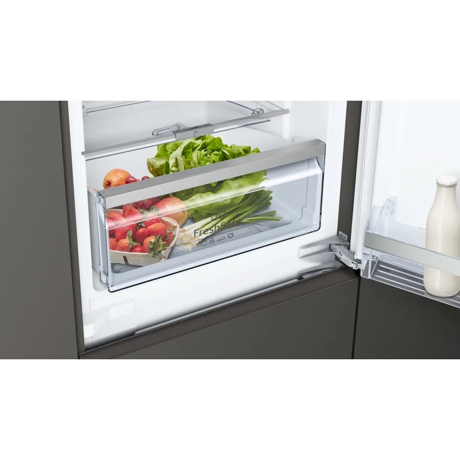 Neff KI6873FE0G N70 Low Frost Integrated Fridge Freezer, Fixed Hinge