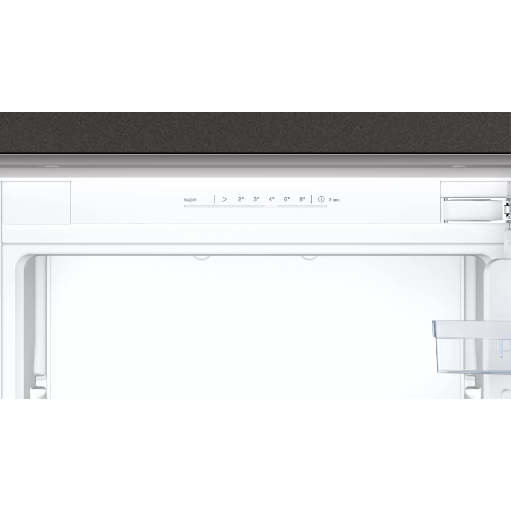 Neff KI7861FE0G N30 No Frost Integrated Fridge Freezer, Fixed Hinge, 60/40, E Rated