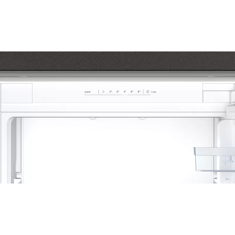 Neff KI7861SE0G N30 No Frost Integrated Fridge Freezer, Sliding Hinge, 60/40, E Rated