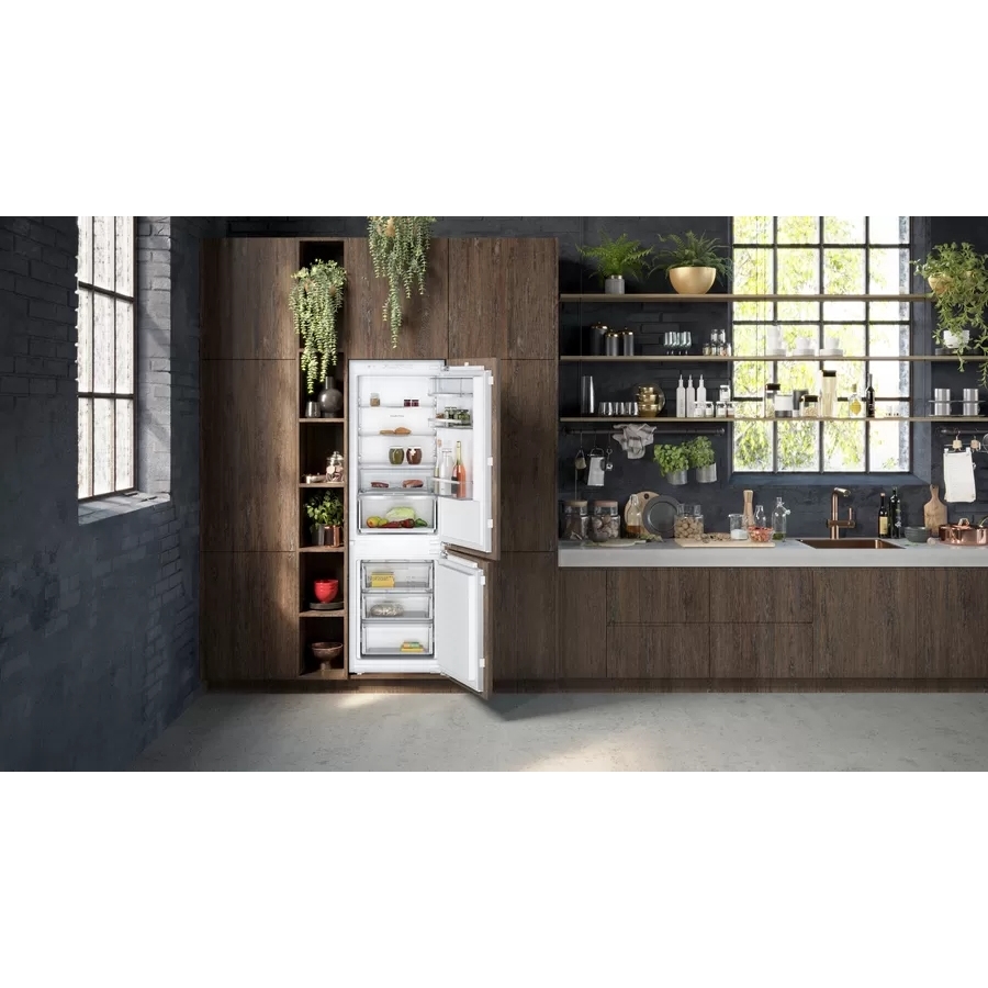 Neff KI7862FE0G N50 Frost Free Integrated Fridge Freezer, Fixed Hinge, 60/40, E Rated