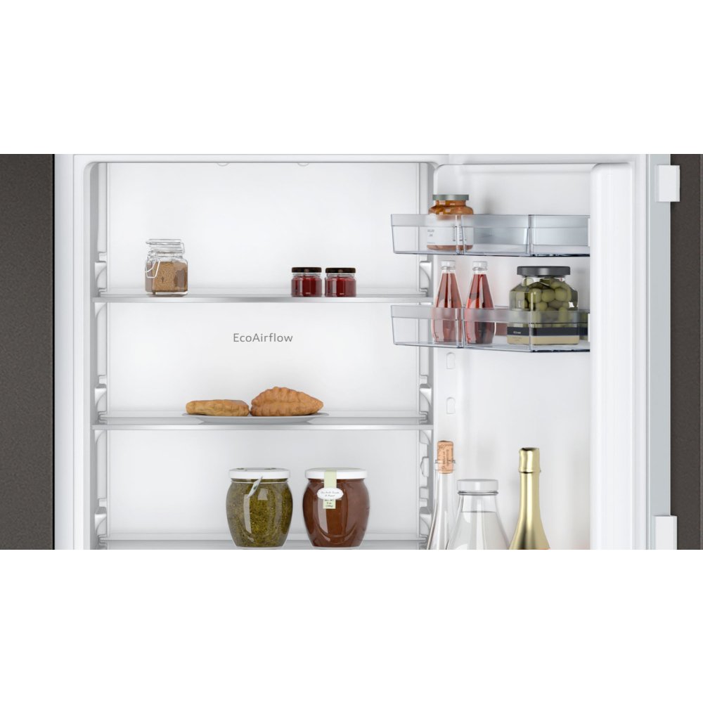 Neff KI7867FE0 N50 Frost Free Integrated Fridge Freezer, Fixed Hinge