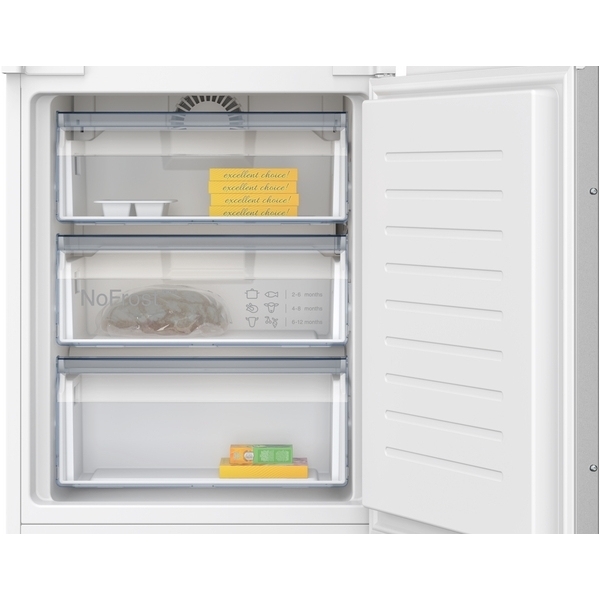 Neff KI7961SE0 N30 No Frost Integrated Fridge Freezer, Sliding Hinge, 70/30, E Rated