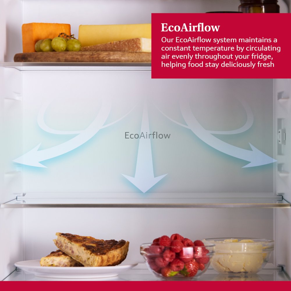 Neff KI7962FD0 N50 No Frost Integrated Fridge Freezer, Fixed Hinge, 70/