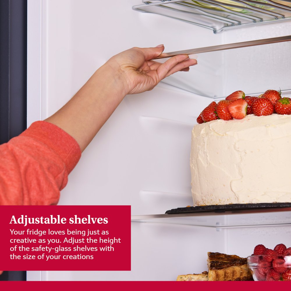 Neff KI7962FD0 N50 No Frost Integrated Fridge Freezer, Fixed Hinge, 70/