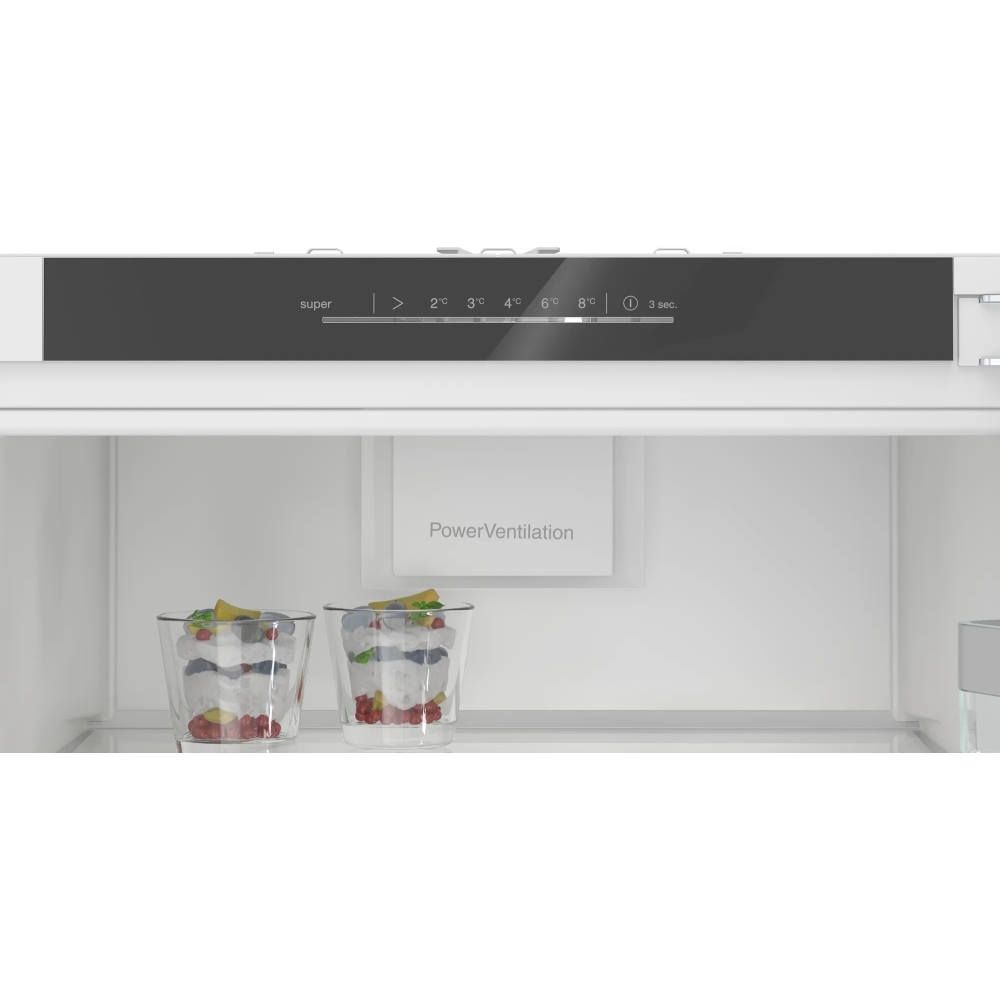 Siemens KI81RVFE0G iQ300 Built-In Larder Fridge, Fixed Hinge, E Rated